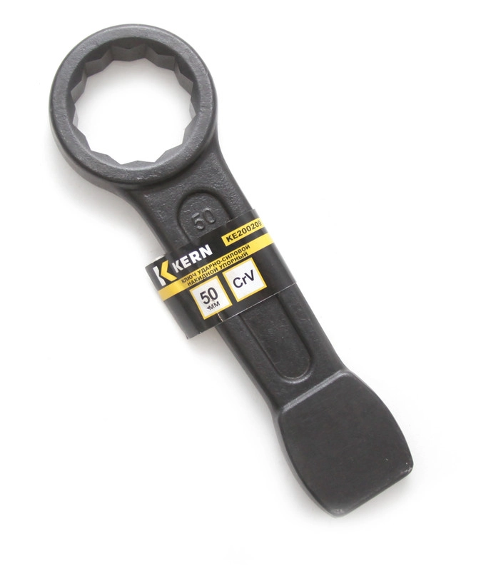 Ключ ударно-силовой накидной упорный 50мм, CrV KERN (шт)