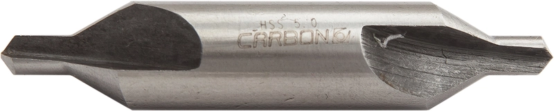 Сверло по металлу центровочное 4,0х8,0х56,0мм HSS M2, DIN333A CARBON (шт)