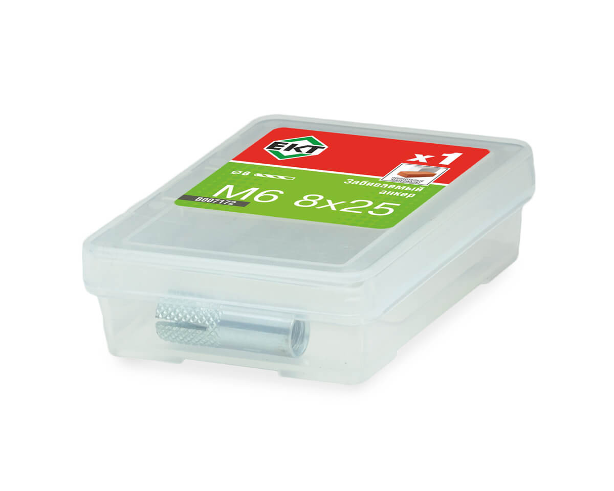 Забиваемый анкер 6х8х25 (упак/1шт)