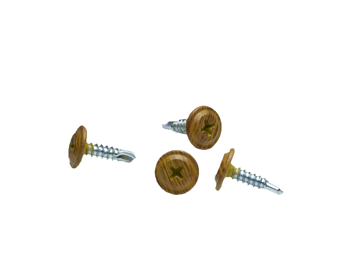 Саморез с п/ш 4.2х16 сверло, PRINTECH (Золотой дуб), ЕКТ (упак/100шт)