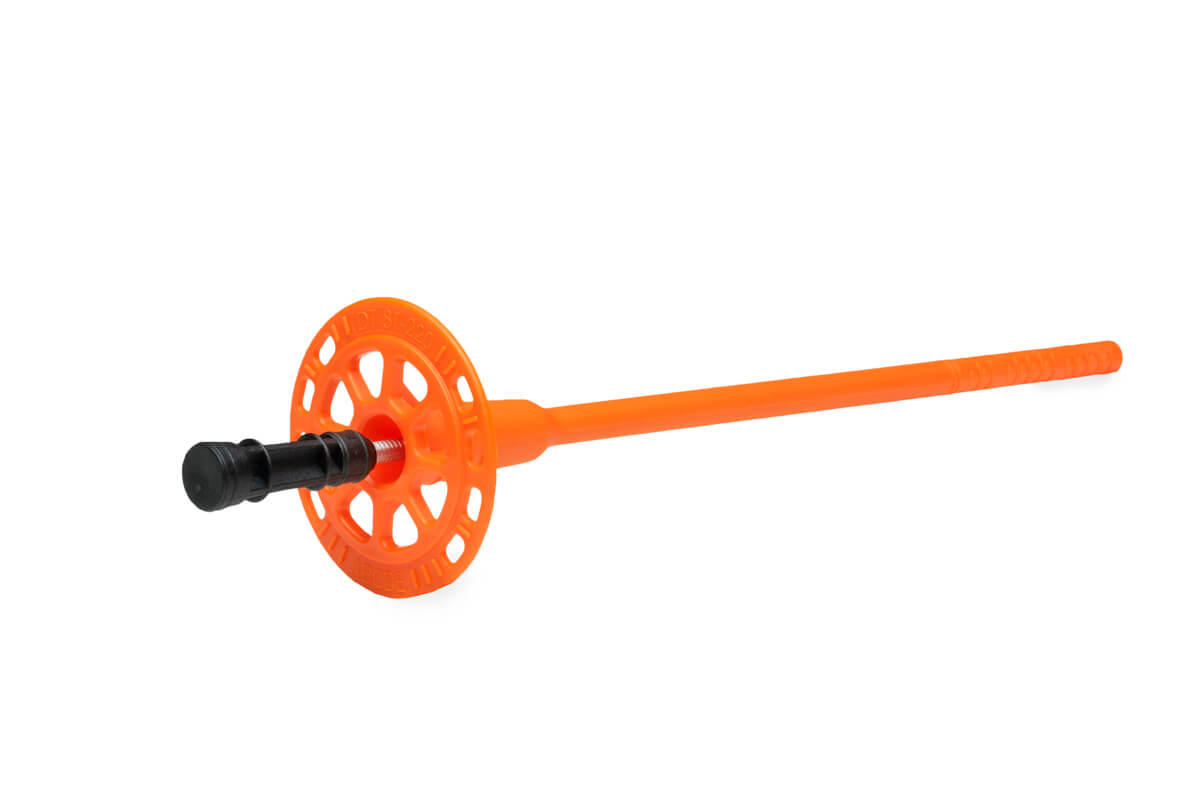 Дюбель тарельчатый 8х220 со стальным гвоздем с высокоэфф. термоголовкой DT-8T-220 (упак/200шт)