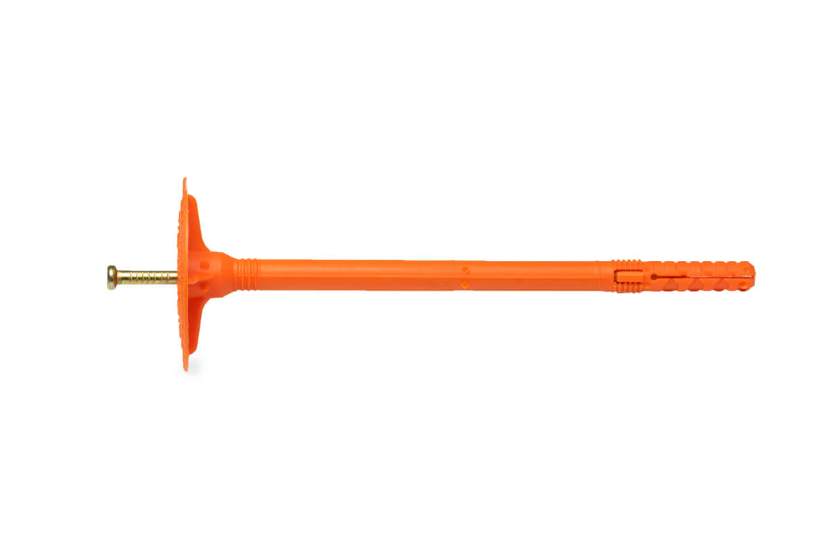 Держатель теплоизоляции 10x180 со стальным гвоздем БЕЗ ЗАГЛУШКИ (упак/250шт)