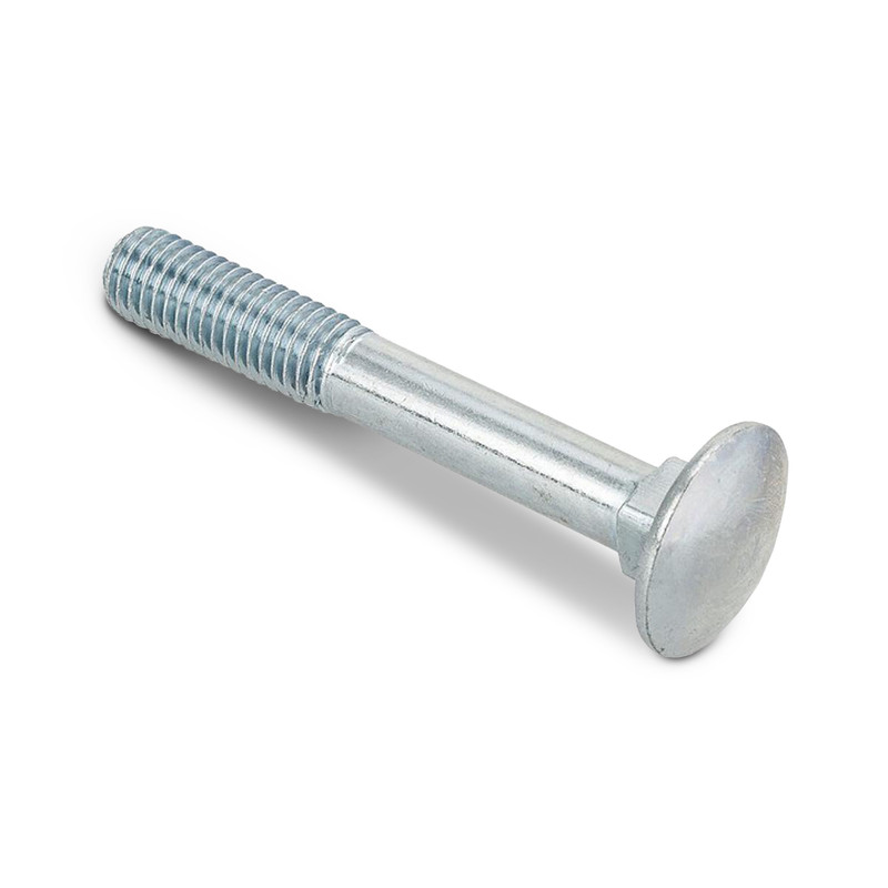 Болт мебельный 6х35, цинк, прочн. 4.8 DIN 603 (пакет/10шт)