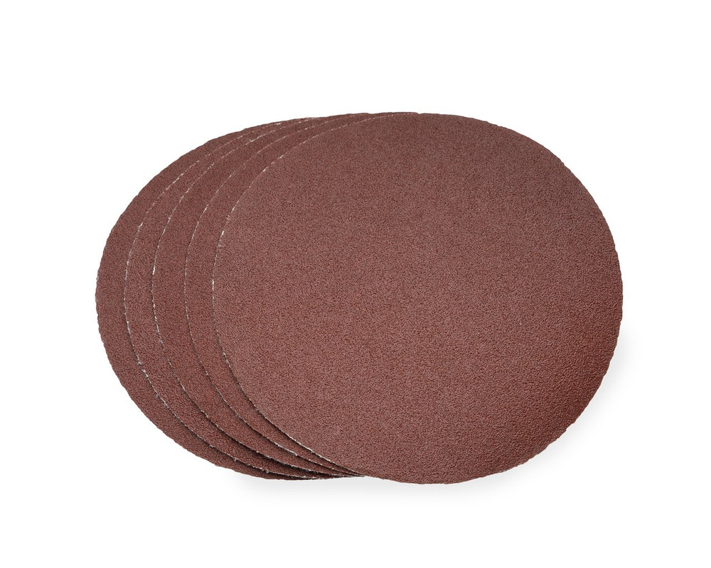 Круг наждачный 125мм, P80, липучка KERN (упак/5шт)