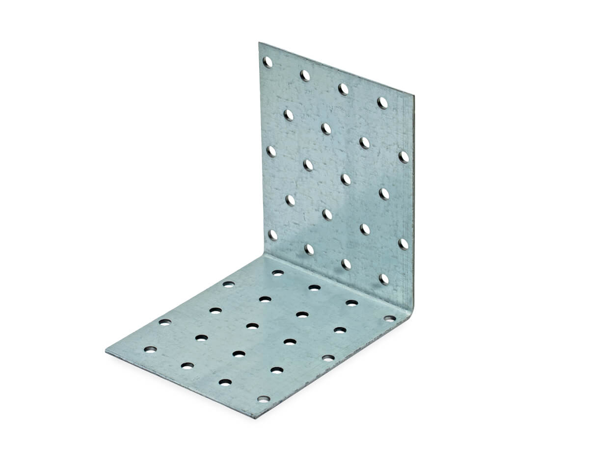 Уголок крепежный равносторонний 100x100x60x2,0 мм KUR-100-60 (упак/50шт)