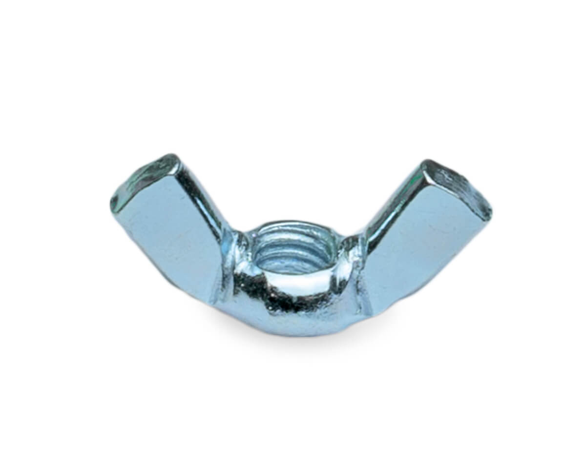 Гайка барашковая М6 DIN 315, оцинкованная (упак/2шт)