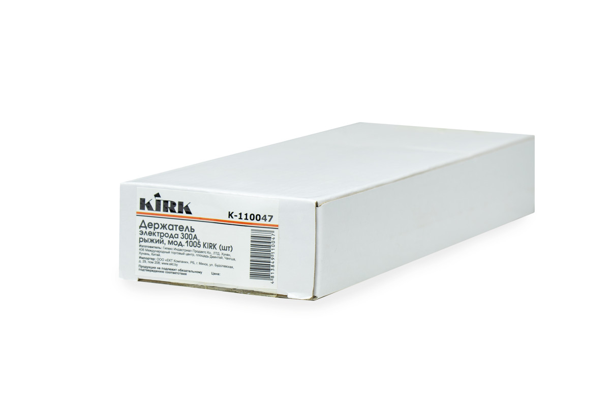 Держатель электрода 300А, рыжий, мод.1005 KIRK (шт)