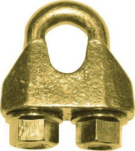 Зажим канатный, усиленный М10, DIN1142 (упак/15шт)