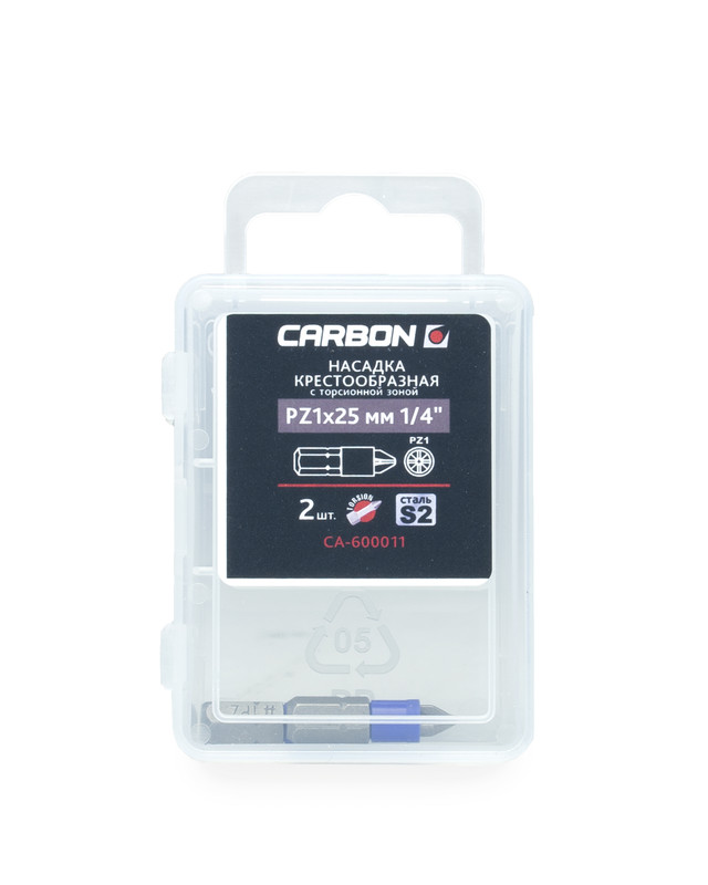 Насадка крестообразная PZ1х25мм 1/4