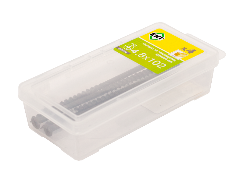 Саморез по ГК, крупный шаг 4,8х102 (упак/4шт)