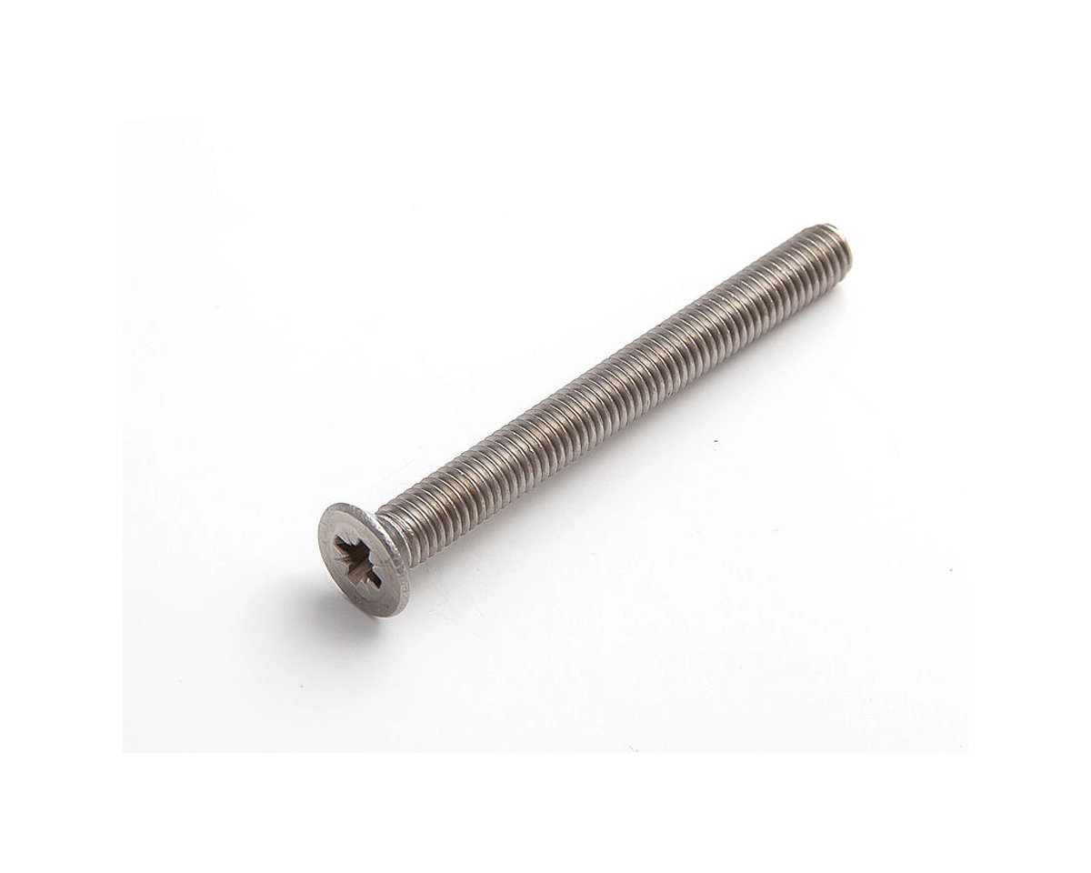 Винт с потайной головкой POZI 6х40, DIN965, НЕРЖ. СТАЛЬ (упак/200шт)