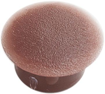 Заглушка декоративная под отверстие D12, красное дерево (упак/1.000шт)