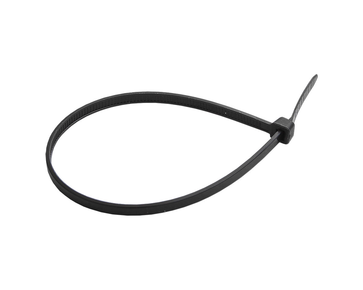 Кабельная стяжка 4.5/5х180, черная (упак/100шт)