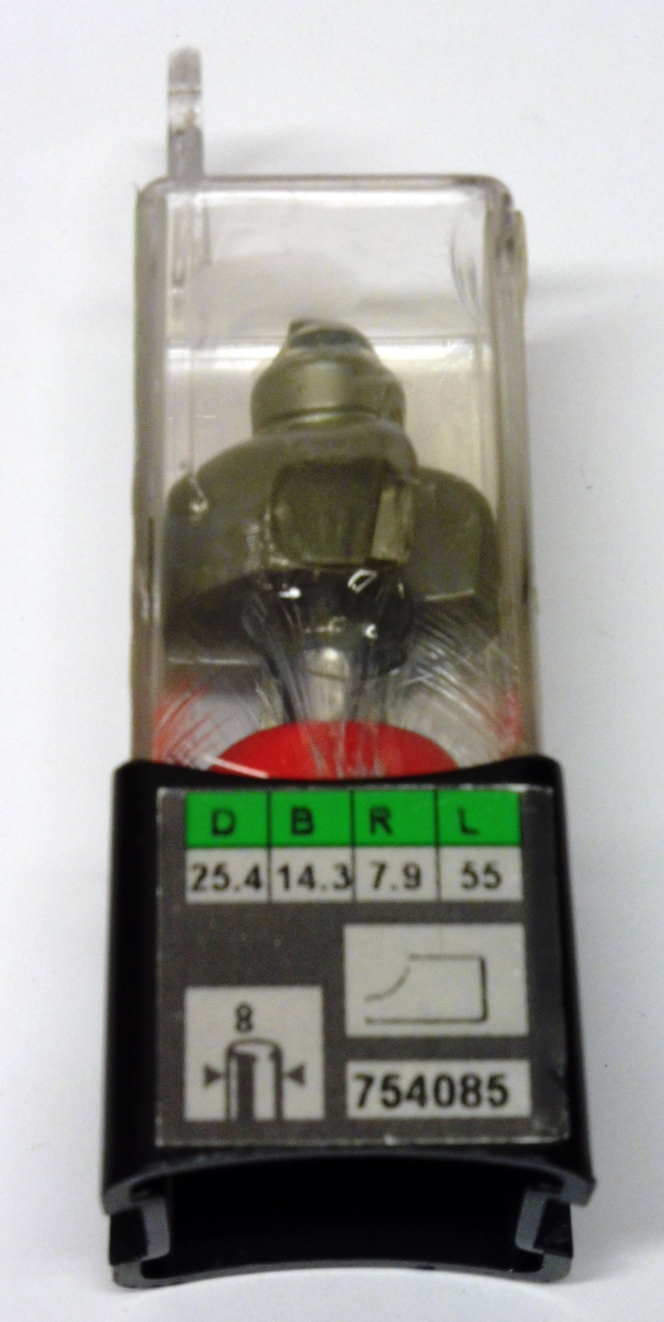 Фреза галтельная 25.4X52X14.3X7.9мм, подшипник, хвостовик 8мм, HITACHI (шт) (Уценка)