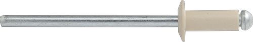Заклепка вытяжная ISO 15977 4.0х10, Al/St, тип L RAL1015 (легкий слоновый) (упак/1.000шт)