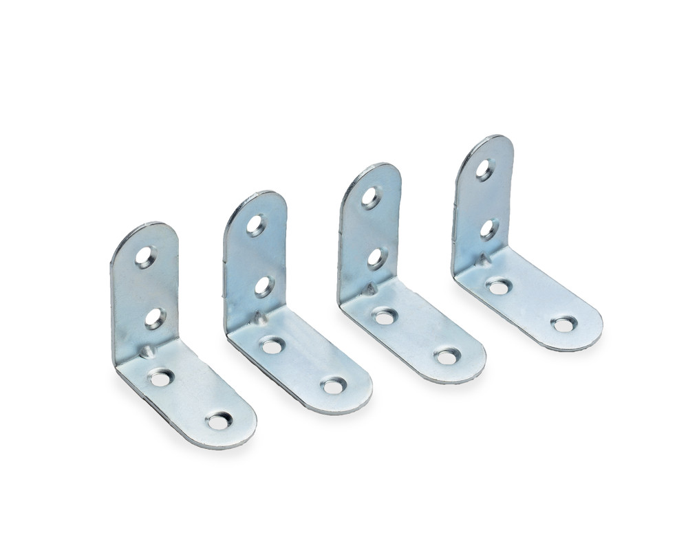 Кронштейн 40x40мм, цинк (пакет/4шт)