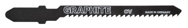 Полотно для электролобзика по дер, фигурн.чист.рез, 75мм, 12TPI, 4-20мм T119BO GRAPHITE (упак/5шт)