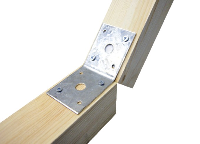 Крепежный уголок под 135 градусов 70x70x55/2,5 KUS2 (шт)