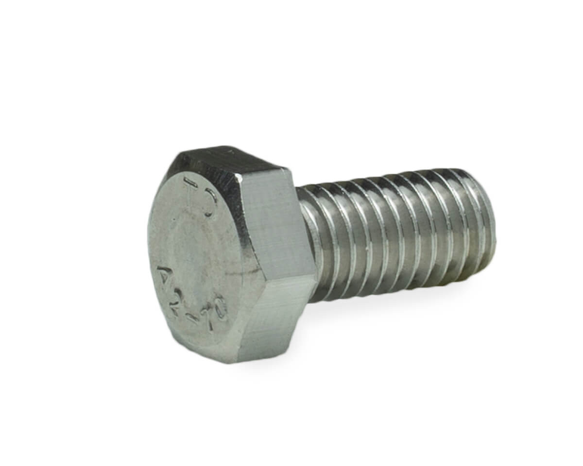 Болт с шестигранной головкой M8х16, DIN933, НЕРЖ. СТАЛЬ (упак/200шт)