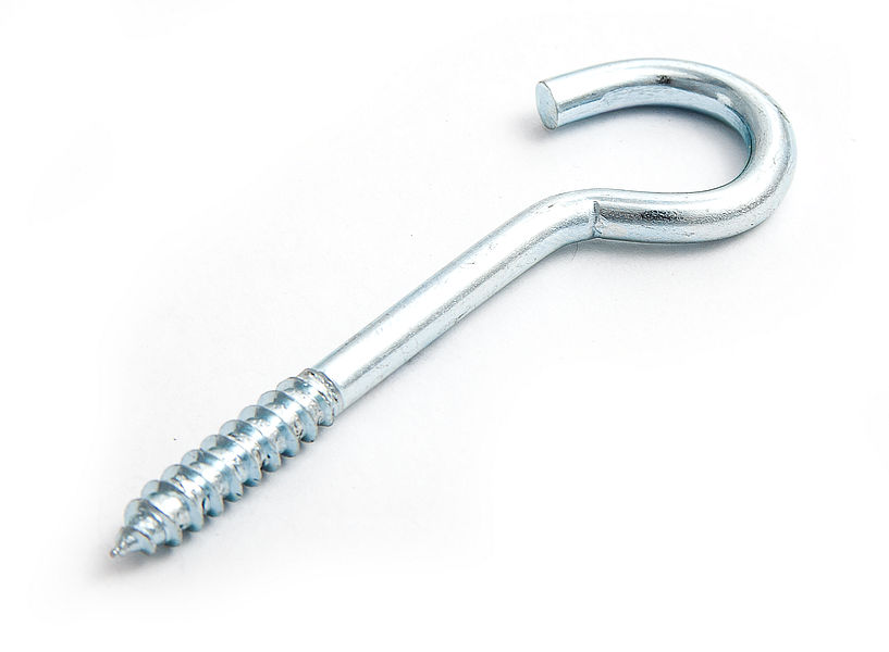 Шуруп-полукольцо SSH, 6/5х40, цинк (упак/1500шт)