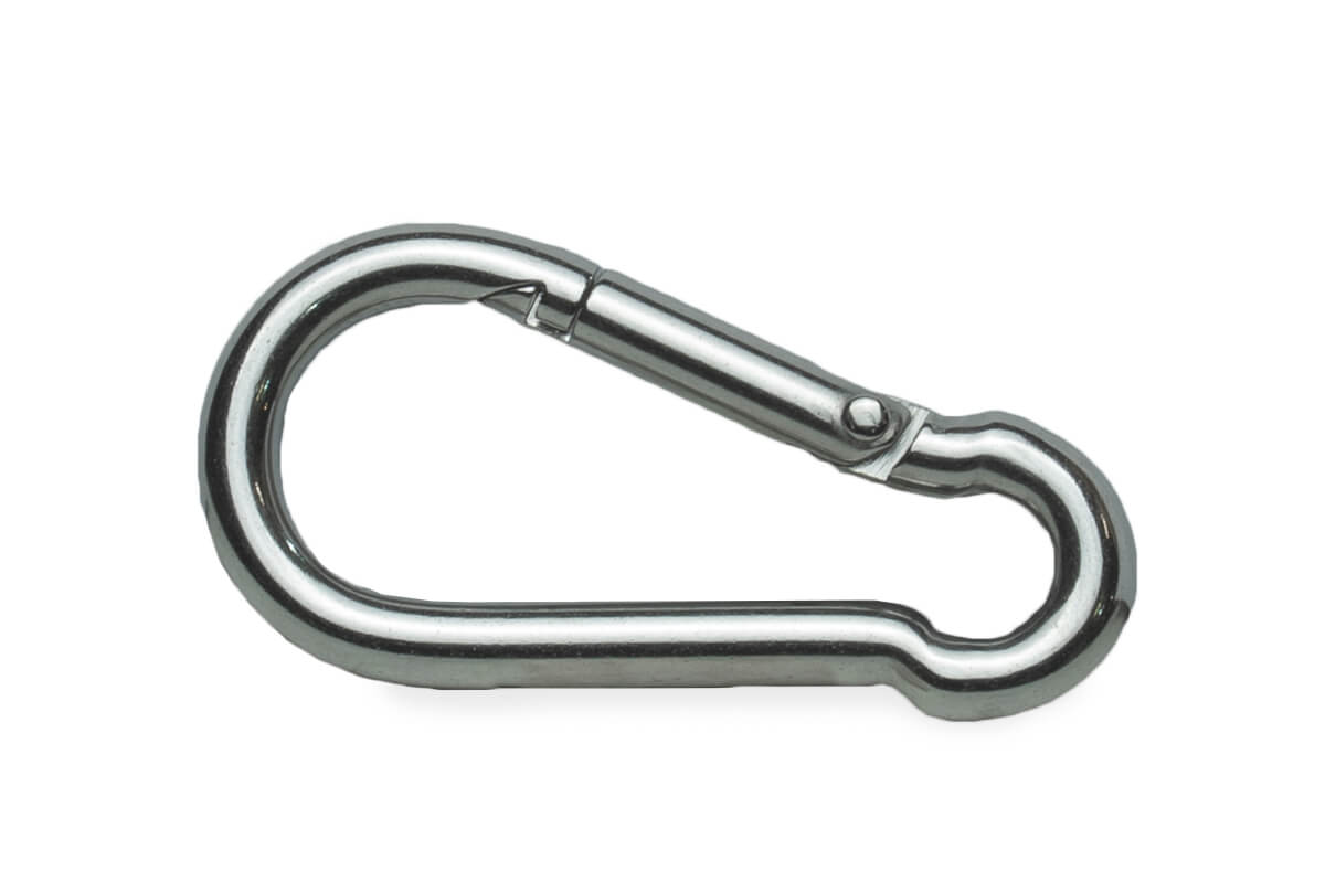 Карабин М5, DIN5299C, НЕРЖ. СТАЛЬ А4 (с этик./1шт)