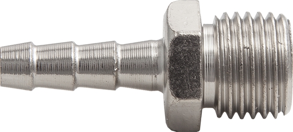 Фитинг елочка 6мм х наруж.резьба (BSPP) 1/4