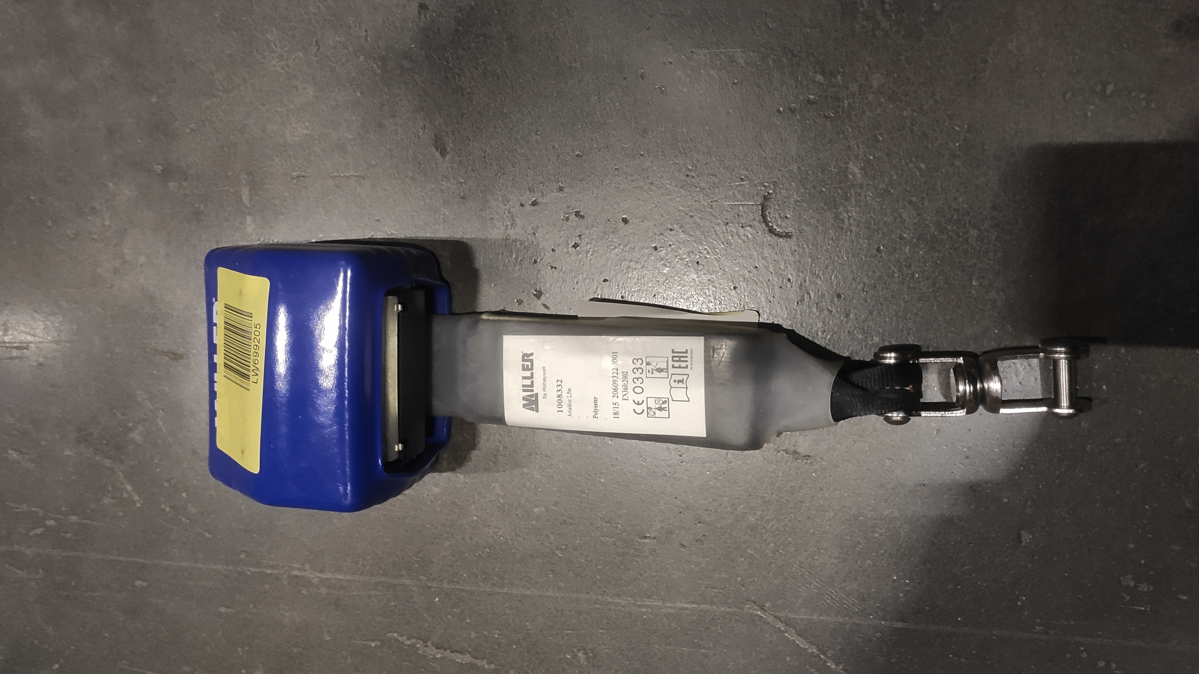 Блокир. устройство Miller Aviabloc тип рулетки, лент. строп, амортизатор, 2,20м/50мм, Honeywell (шт)