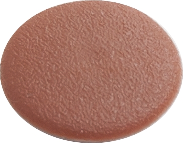 Заглушка декоративная под саморезы PZ-2, вишня темная/S-15 (упак/100шт)