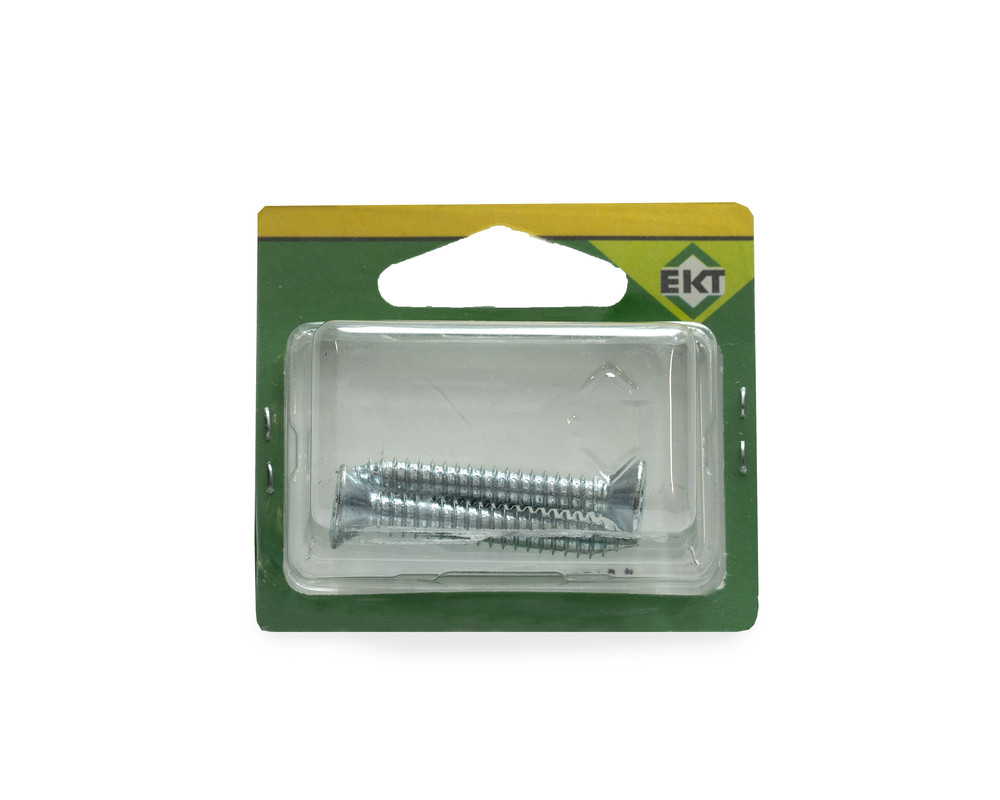 Шуруп 6.3х45, потайная головка, шлиц PH, цинк, DIN 7982 (упак/2шт)