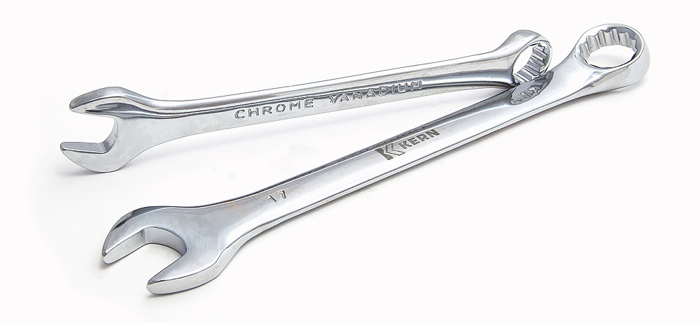 Ключ комбинированный 28мм CrV KERN (шт)
