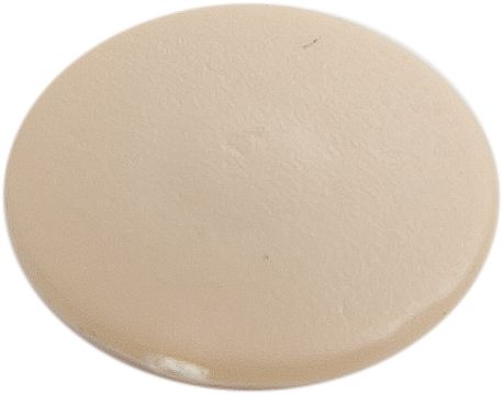 Заглушка декоративная под мебельный винт-стяжку, светло-бежевая (упак/1.000шт)