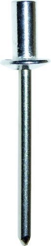 Заклепка вытяжная 4.8x10, Al/A2, с закрытым концом (упак/500шт)