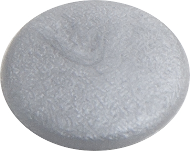 Заглушка декоративная под саморезы PZ-2, алюминий/серебро/S-36 (упак/100шт)