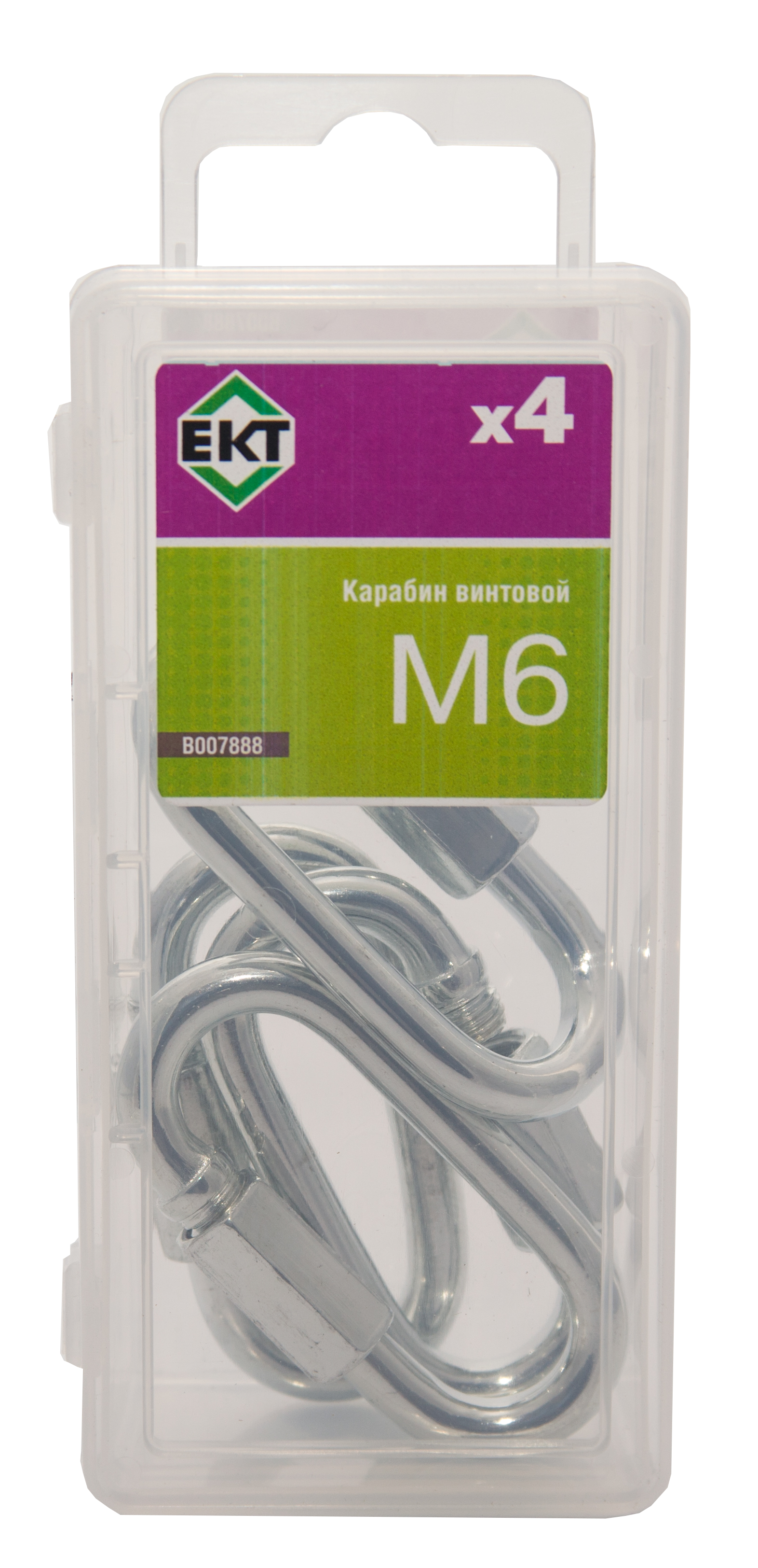 Карабин винтовой М6 (упак/4шт)