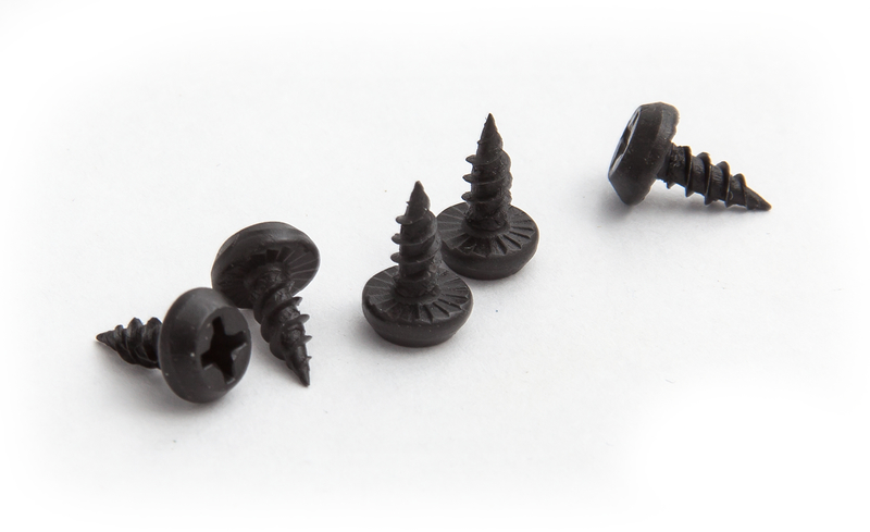 Саморез с цилиндрической головкой SCO, 3,8х11 острый, частый шаг, фосфат (упак/1000шт)