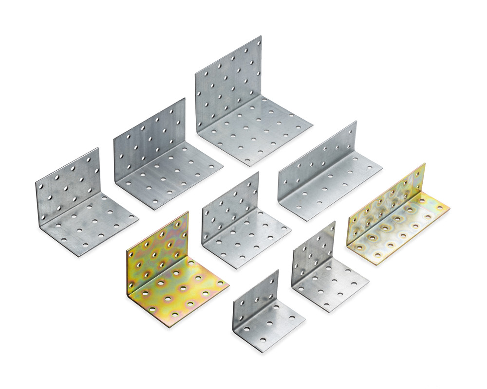 Уголок крепежный равносторонний 50x50x80x2,0 мм KUR-50-80 (шт)