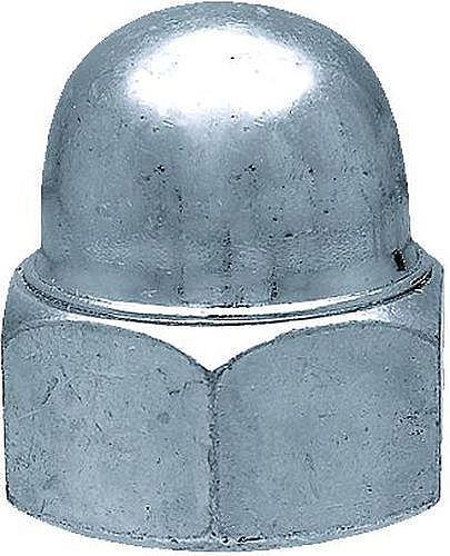 Гайка колпачковая М5, DIN1587, прочн. 6, цинк (упак/1.000шт)