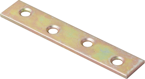 Пластина соединительная узкая 50x15/2 LW1, желтый цинк (шт)