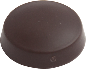 Декоративный колпачок, большой борт ADK K8, темно-коричневый KEW (упак/100шт)