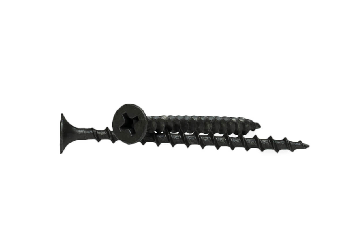 Саморез для гипсокартона 3.5x51, редкий шаг (к дереву), фосфат, дой-пак M, МОНТАЖ (пакет/155шт)