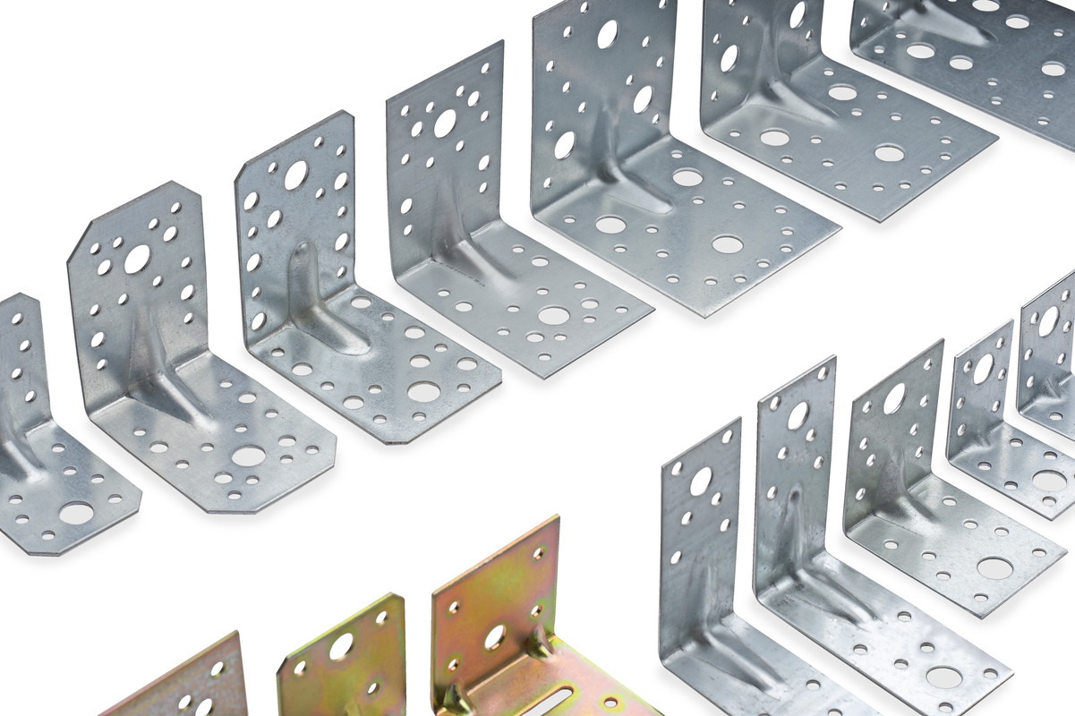 Крепежный уголок оцинкованный усиленный 105x105x90x1,5 мм KUU-105x1,5 (упак/4шт)