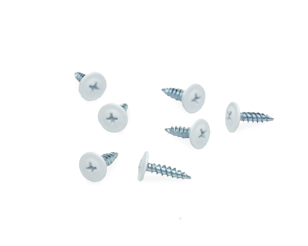 Саморез с п/ш SPO, острый 4.2х16 RAL9003 (упак/500шт)
