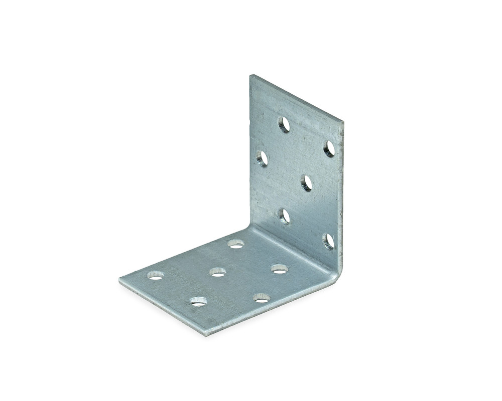 Уголок крепежный равносторонний 50x50x40x2,0 мм KUR-50-40 (упак/50шт)