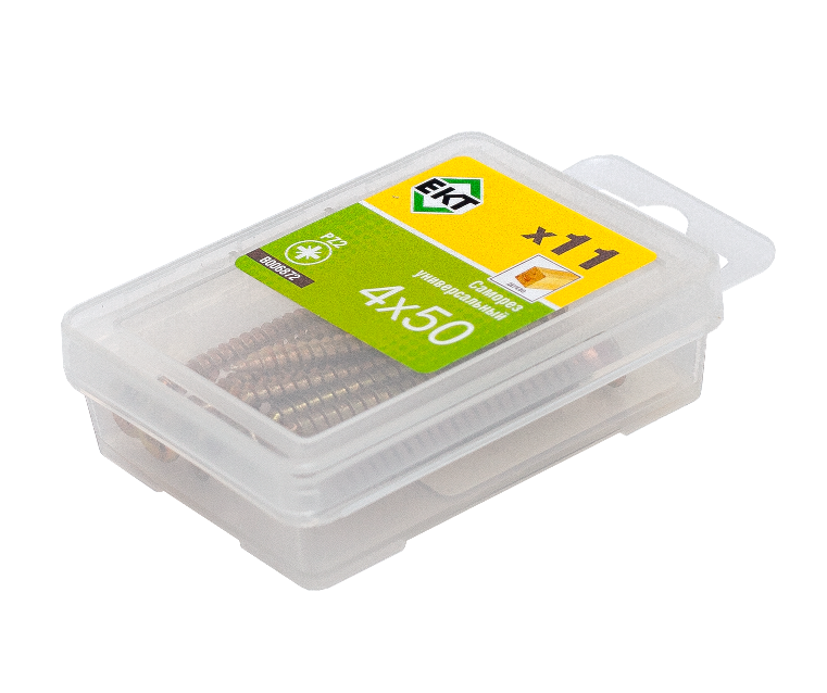 Саморез, желтый цинк 4,0х50 (упак/11шт)