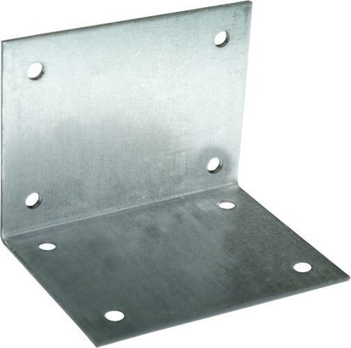 Крепежный уголок оцинкованный равносторонний 50x50x60x1,5 мм KUR-50-60x1,5 (упак/12шт)