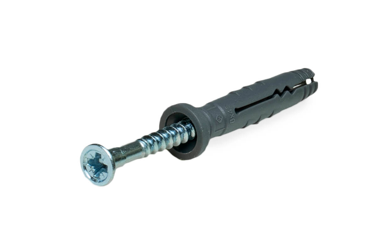 Дюбель-гвоздь GL, 8x45 цилиндр, п/п, ЕКТ (упак/1.800шт)