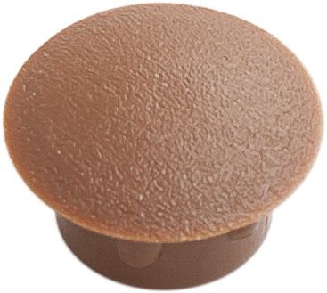 Заглушка декоративная под отверстие D10, коричневая (упак/1.000шт)