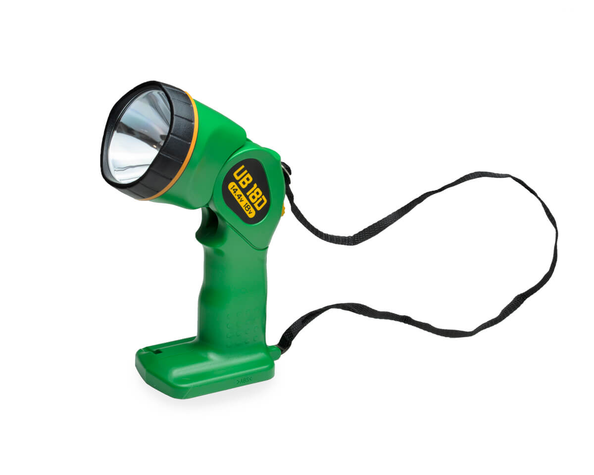 Аккумуляторный фонарь, регулировка наклона, 14,4 и 18 В, кассетный, без АКБ UB18D HITACHI (шт)