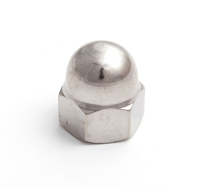 Гайка колпачковая М16, DIN1587, НЕРЖ. СТАЛЬ (упак/50шт)