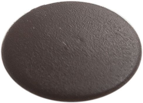 Заглушка декоративная под мебельный винт-стяжку, темно-коричневая (упак/1.000шт)